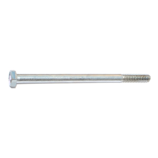 Midwest Fastener Grade 5, 1/4"-20 Hex Head Cap Screw, Zinc Plated Steel, 4 in L, 100 PK 00264 - main